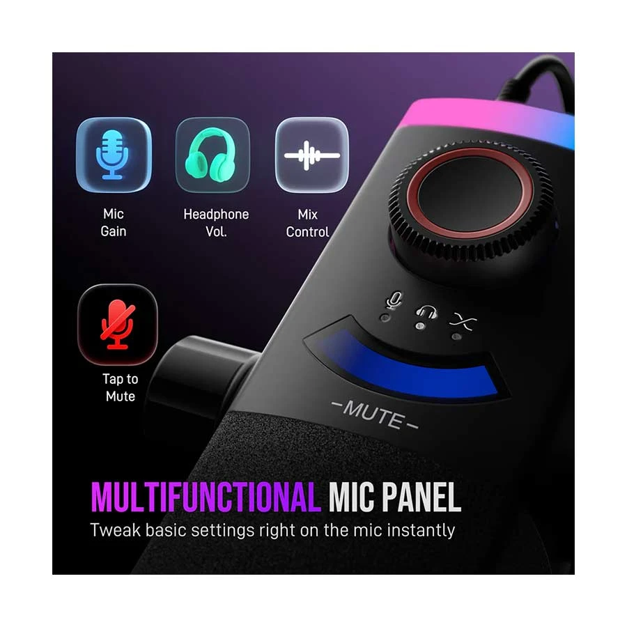 FIFINE AmpliGame AM8PROT USB/XLR Dynamic Microphone Kit