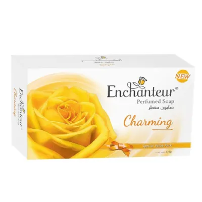 Enchanteur Charming Perfumed Soap Special Value Pack 3 x 125g (Vietnam)