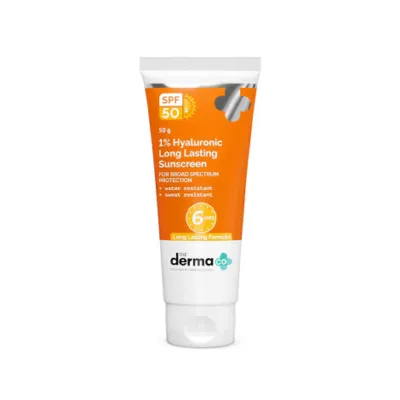 The Derma Co 1% Hyaluronic Long Lasting Sunscreen Spf 50 Pa++++ 50g (India)