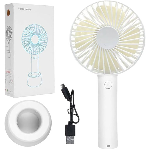 Mini Fan Very Stylish Rechargeable Hand Fan Usb Lithium Battery - Charger Fan