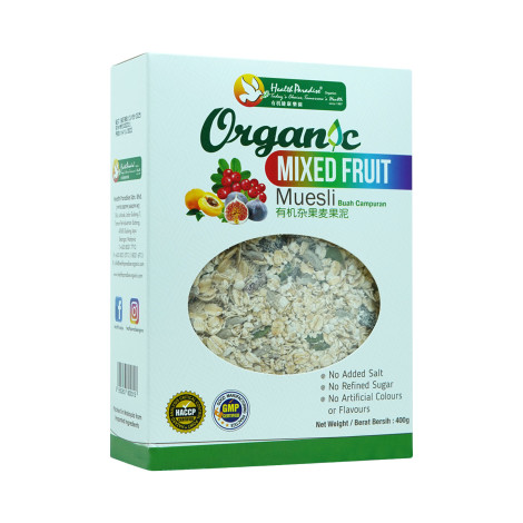 Organic Muesli Apricot 400g (Malaysia)