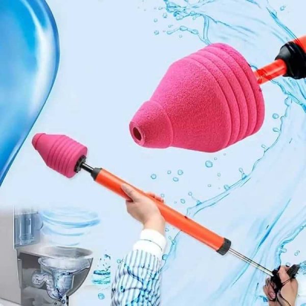 High Pressure Toilet Drain Pipe Unlocker
