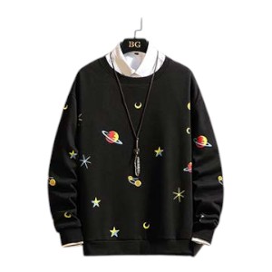 Men's Full Sleeve Sweatshirt- Dark Space