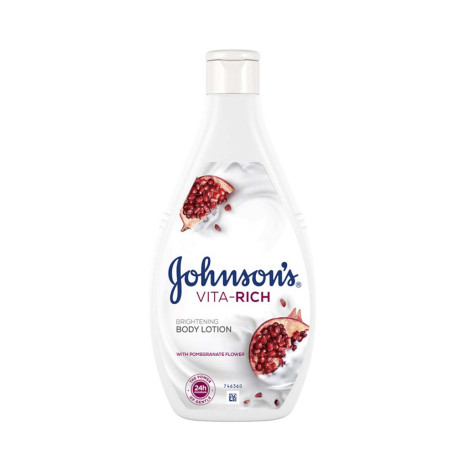 Johnson's Vita Rich Pomegranate Flower Brightening Body Lotion 400ml (Italy)