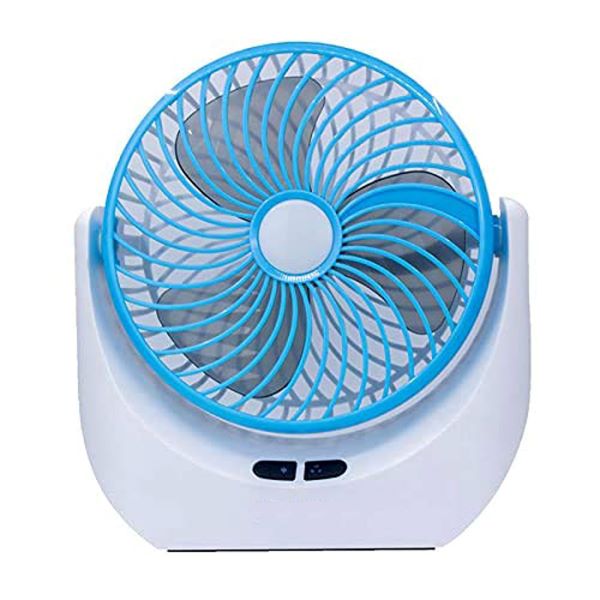 Lithium rechargeable mini table fan with LED light-1880