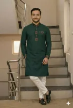 Men's Micro Fabric Panjabi, Sizes 40 to 46 (M to XXL)