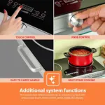 Geepas GIC6131S Double Infrared Cooker – 3600W