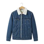 Premium Denim Sherpa Lined Jacket
