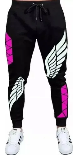 Men's Interlock Cotton Printed Joggers, Sizes M to XL