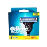 Gillette Mach3+ Razor Blade - 8 Cartridges (Poland)