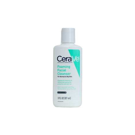CeraVe Foaming Facial Cleanser for Normal to Oily Skin 87ml (USA)