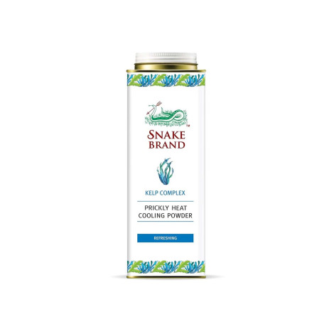 Snake Brand Prickly Heat Refreshing Cooling Powder 280g (Thailand)