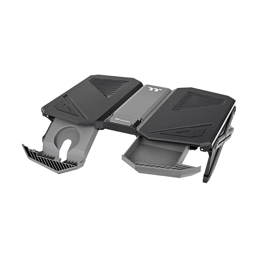 Thermaltake Massive Air Laptop Stand with Built-in Phone Stand, Black