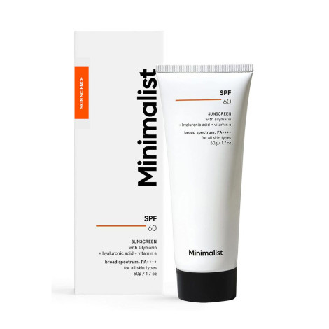 Minimalist Broad Spectrum PA++++ Sunscreen SPF60 50g (India)
