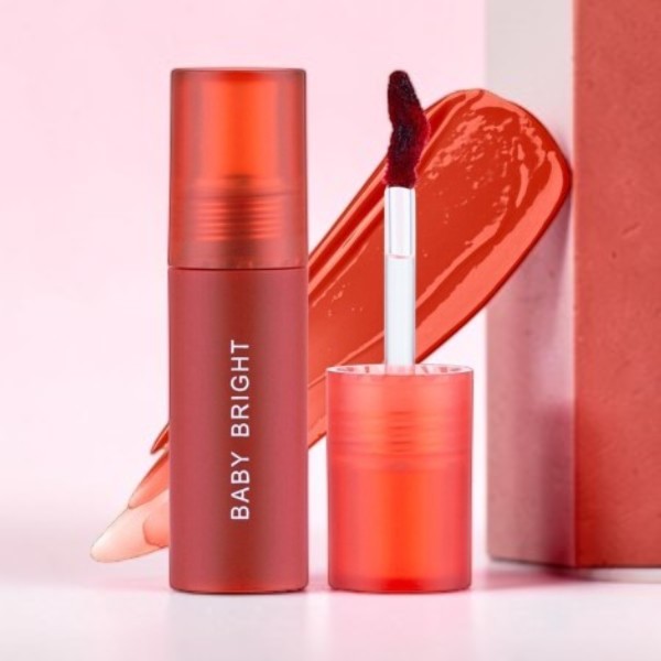 Baby Bright Mask Friendly Lip Tint - 01 Apple Tea (Thailand)