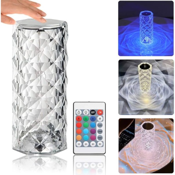 Rose Diamond Table Lamp