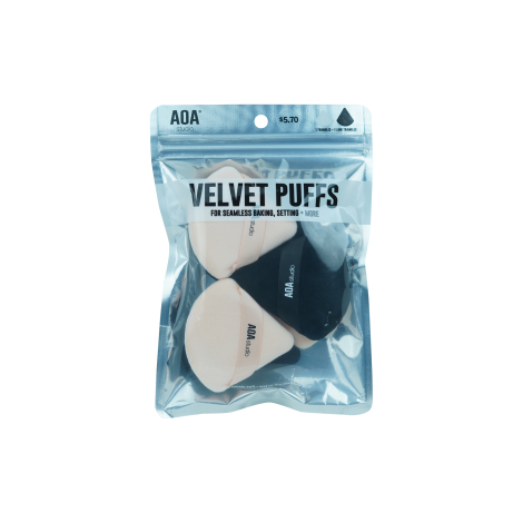 AOA Studio Velvet Puffs Makeup Sponge (China)