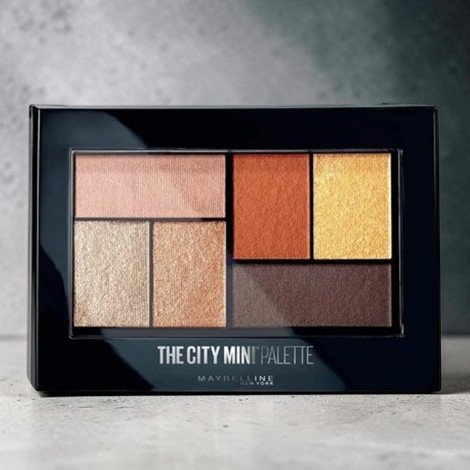 Maybelline The City Mini Eyeshadow Palette 6.1g - Brooklyn Orange (China)