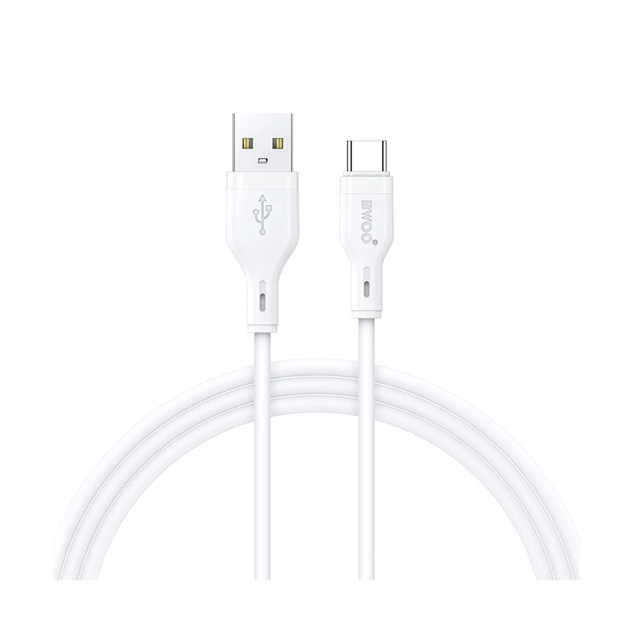 Bwoo BO-X286C USB to Type-C Charging & Data Cable 1 Meter White