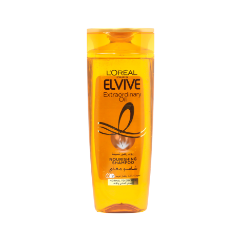 L'Oreal Elvive Extraordinary Oil Nourishing Shampoo Normal to Dry Hair 400ml (Egypt)