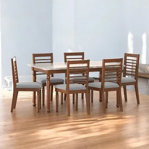 Regal Dining Table- EDESSA TDH-341-3-1-20 (6 Seater)