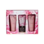 The Luxury Bathing Company Pink Peony & Vetiver 3pcs Gift Set (China)
