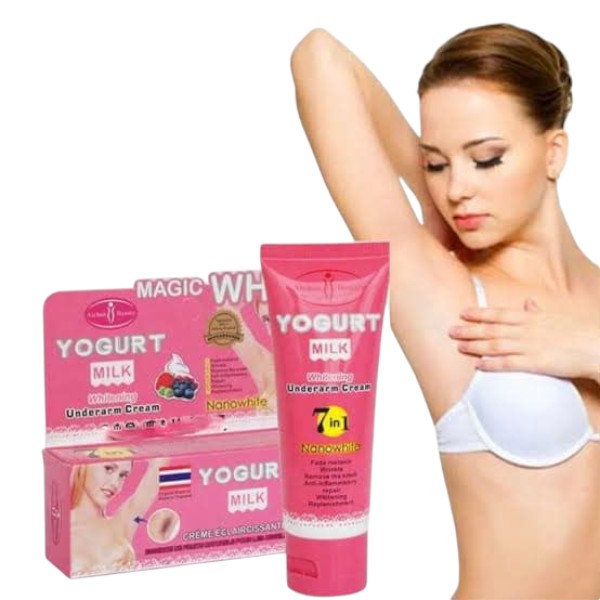 Yogurt milk whitening underarm cream