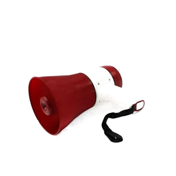 Hand Mike Handheld Lithium 619U Megaphone with USB, TF, Record,Siren