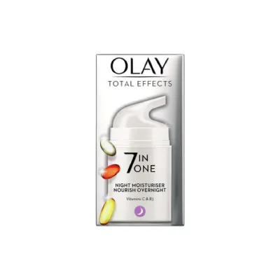 Olay Total Effects 7 in One Night Moisturiser Nourish Overnight 37ml (Poland)