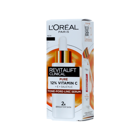 L'Oreal Revitalift Clinical Pure 12% Vitamin C Serum 30ml (Poland)
