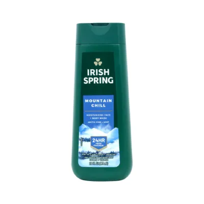 Irish Spring Mountain Chill Moisturizing Face & Body Wash 591ml