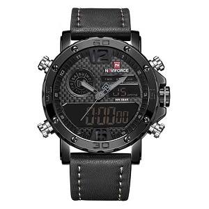 NAVIFORCE NF9134 Men’s Quartz LED Digital Watch