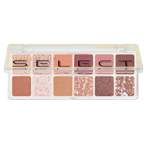 Swiss Beauty Select 12 Eyeshadow Palette – 01 Slow Days (China)