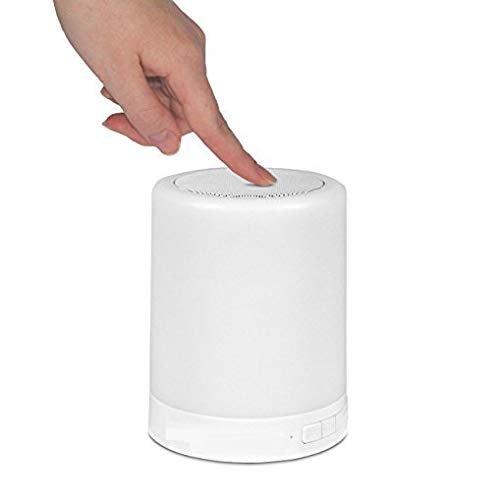 Touch Lamp Portable Bluetooth Speaker with Smart Colour Changing Touch Mode Night Lamp
