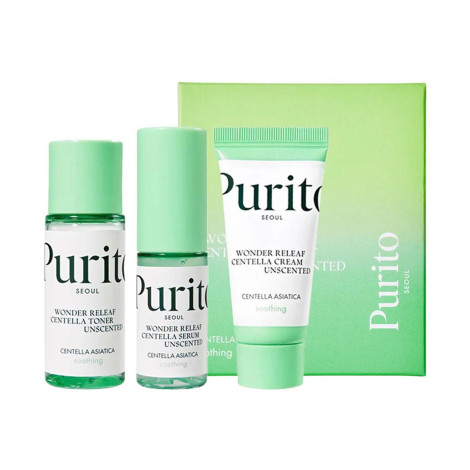 Purito Wonder Releaf Centella Mini Kit Unscented (Korea)