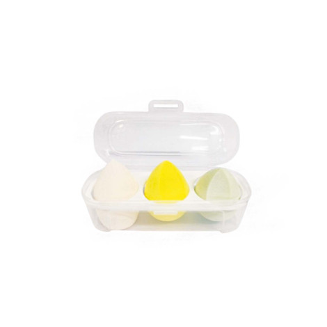 Beauty Makeup Sponge Puff 3Pcs Set Box (China)