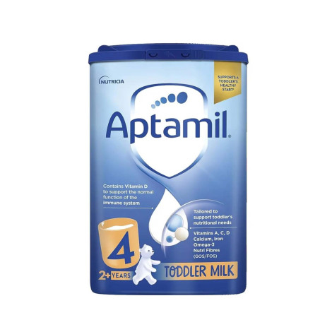 Aptamil 4 Toddler Baby Milk Powder Formula, 2+ Years, 800g (UK)