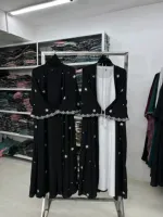 Star Koti Borka with Embroidery, Separate Inner and Koti
