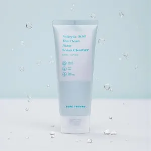 Pure Ground Salicylic Acid The Clean Acne Foam Cleanser 150ml (Korea)
