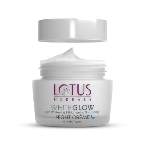 Lotus WhiteGlow Skin Brightening & Nourishing Night Cream 60g (India)
