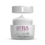 Lotus WhiteGlow Skin Brightening & Nourishing Night Cream 60g (India)