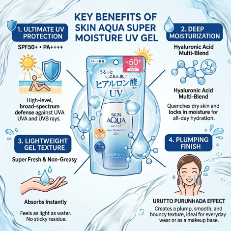 Skin Aqua Super Moisture Uv Gel 110g (Japan)