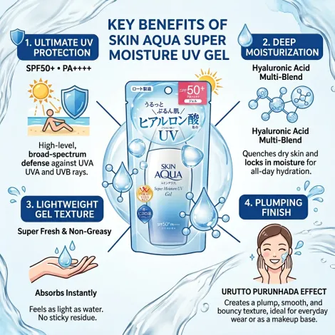 Skin Aqua Super Moisture Uv Gel 110g (Japan)