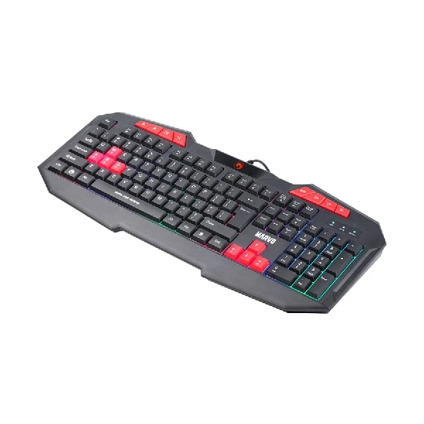 Marvo Scorpion K602 Rainbow LED Wired Black Gaming Keyboard