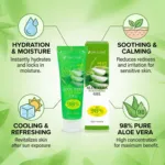 3W Clinic 98% Aloe Vera  Soothing Gel 120ml (Korea)