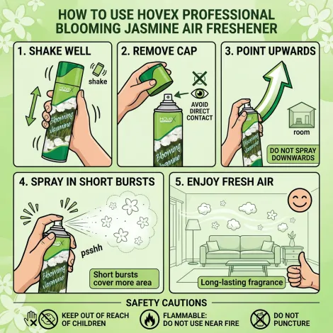 Havex Blooming Jasmine Air Freshener 300ml (UAE)
