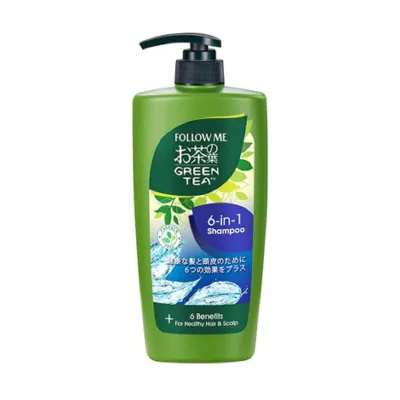 Follow Me Green Tea 6in1 Shampoo 650ml (Malaysia)