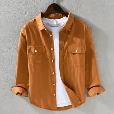 Full sleeves double pocket Shirt