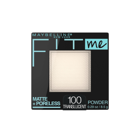 Maybelline Fit Me Matte And Poreless Pressed Powder - 100 Translucent (USA)