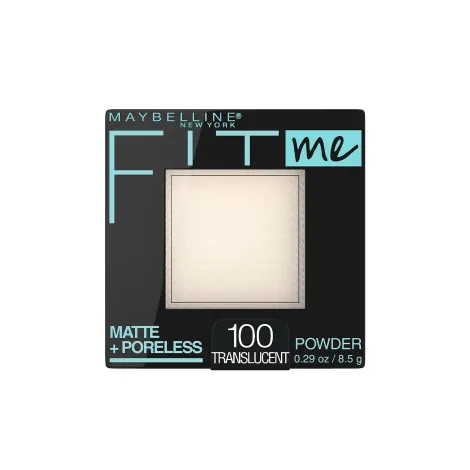 Maybelline Fit Me Matte And Poreless Pressed Powder - 100 Translucent (USA)